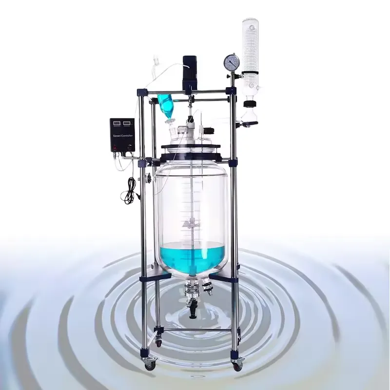 כור כימי תעשייתי לזכוכית